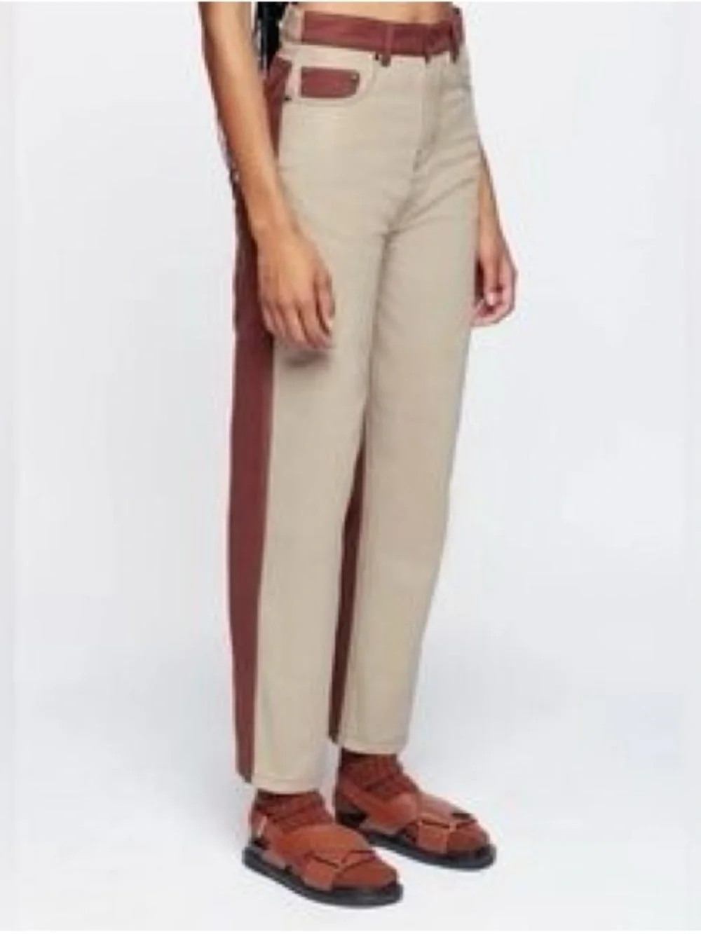 Kotn Pants Indus Trouser Brown Tan - Picture 1 of 6